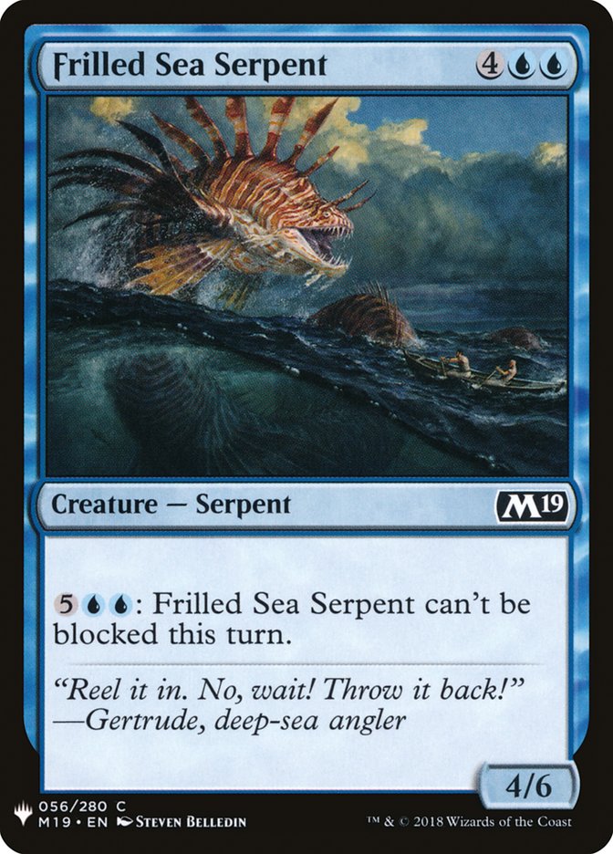 Frilled Sea Serpent [Mystery Booster] | Exor Games Summserside