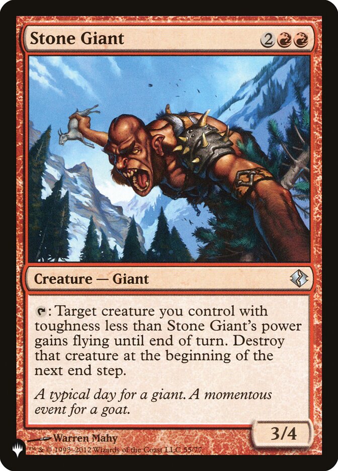 Stone Giant [The List] | Exor Games Summserside