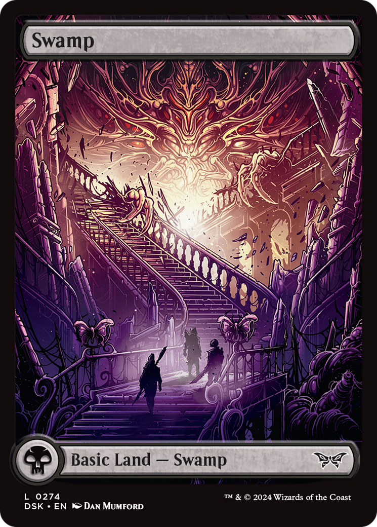 Swamp (274) - Full Art [Duskmourn: House of Horror] | Exor Games Summserside