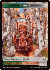 Elf // Kithkin (0007) Double-Sided Token [Lorwyn Eclipsed Tokens] | Exor Games Summserside