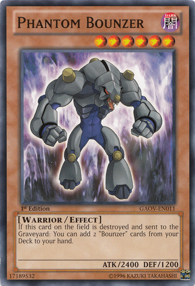Phantom Bounzer [GAOV-EN011] Common | Exor Games Summserside