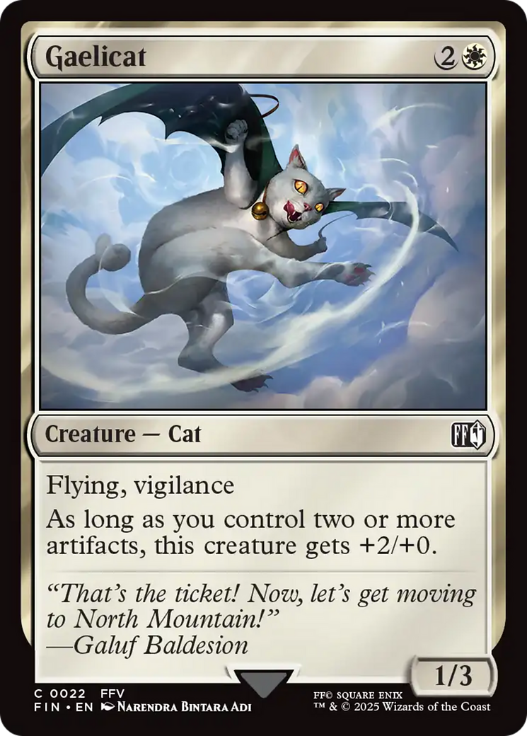 Gaelicat [FINAL FANTASY] | Exor Games Summserside