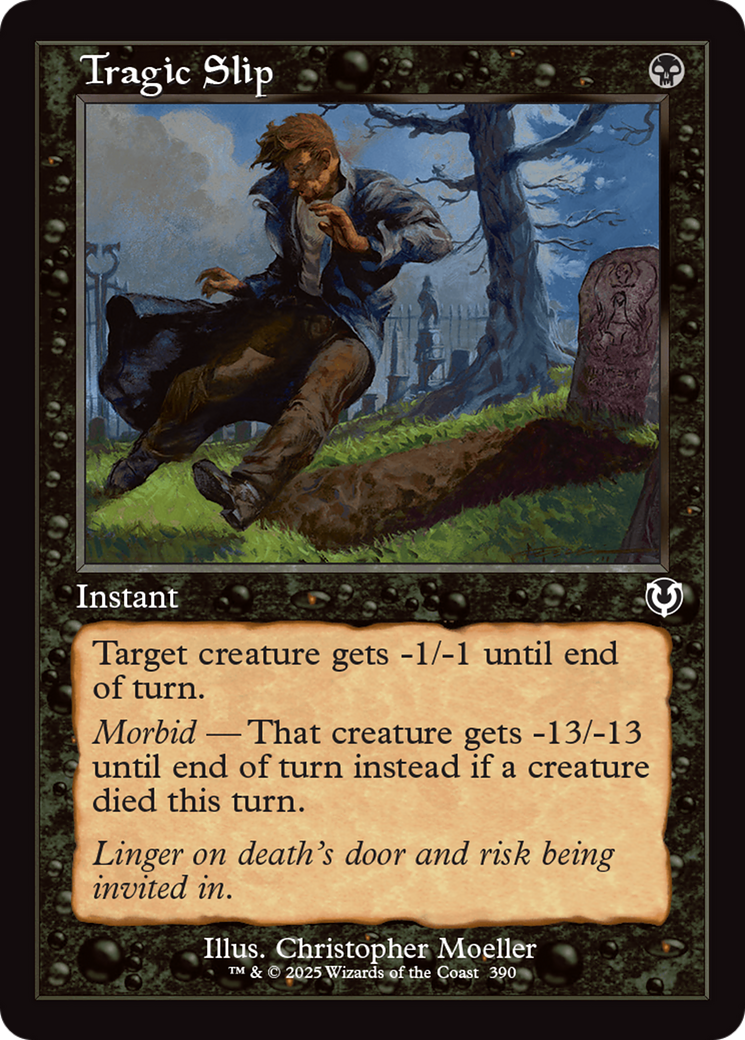 Tragic Slip (Retro Frame) [Innistrad Remastered] | Exor Games Summserside
