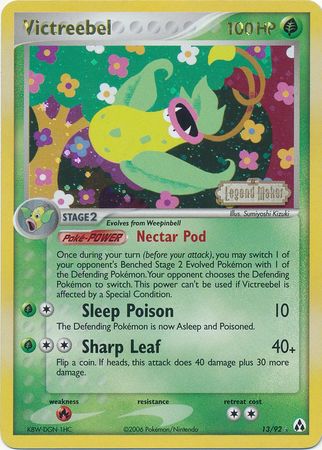 Victreebel (13/92) (Stamped) [EX: Legend Maker] | Exor Games Summserside