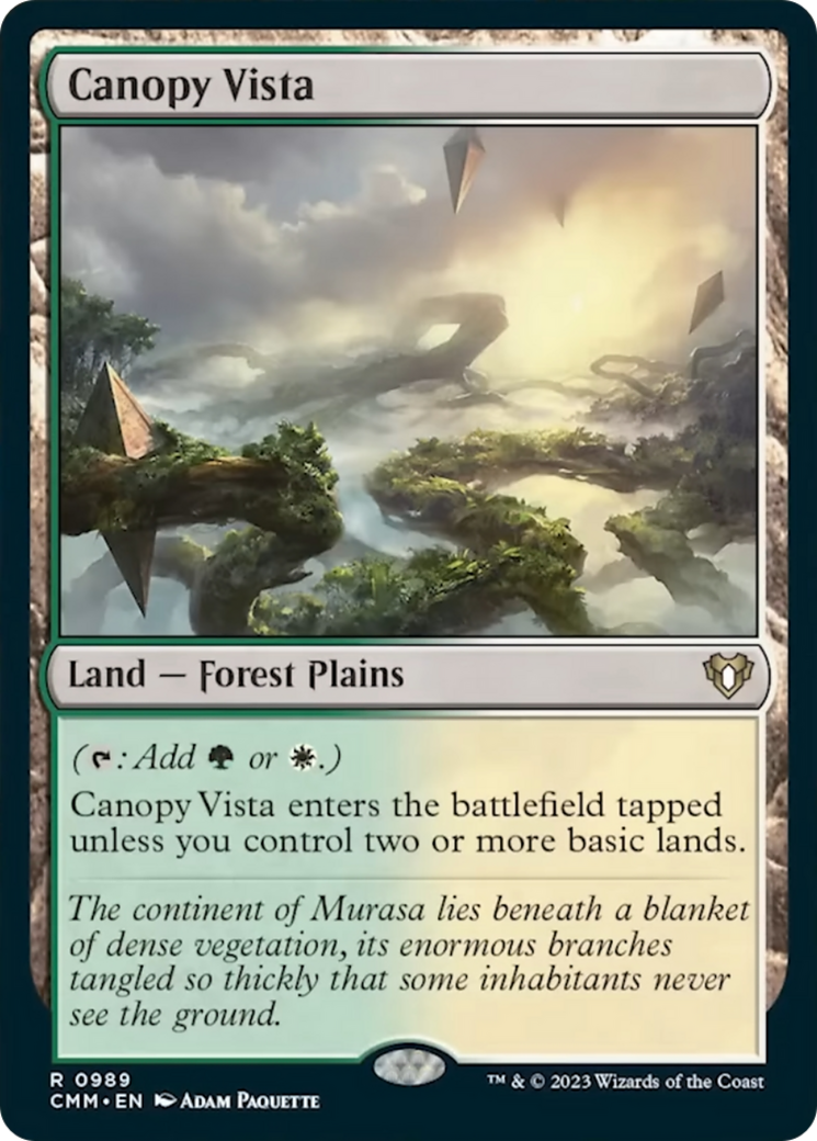 Canopy Vista [Commander Masters] | Exor Games Summserside