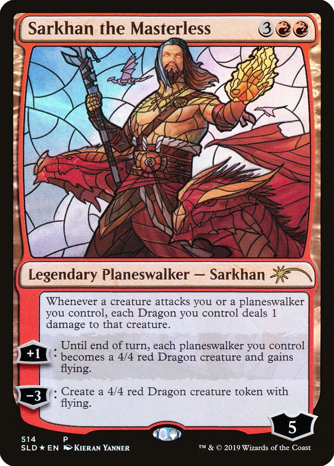 Sarkhan the Masterless (Stained Glass) [Secret Lair Drop Promos] | Exor Games Summserside