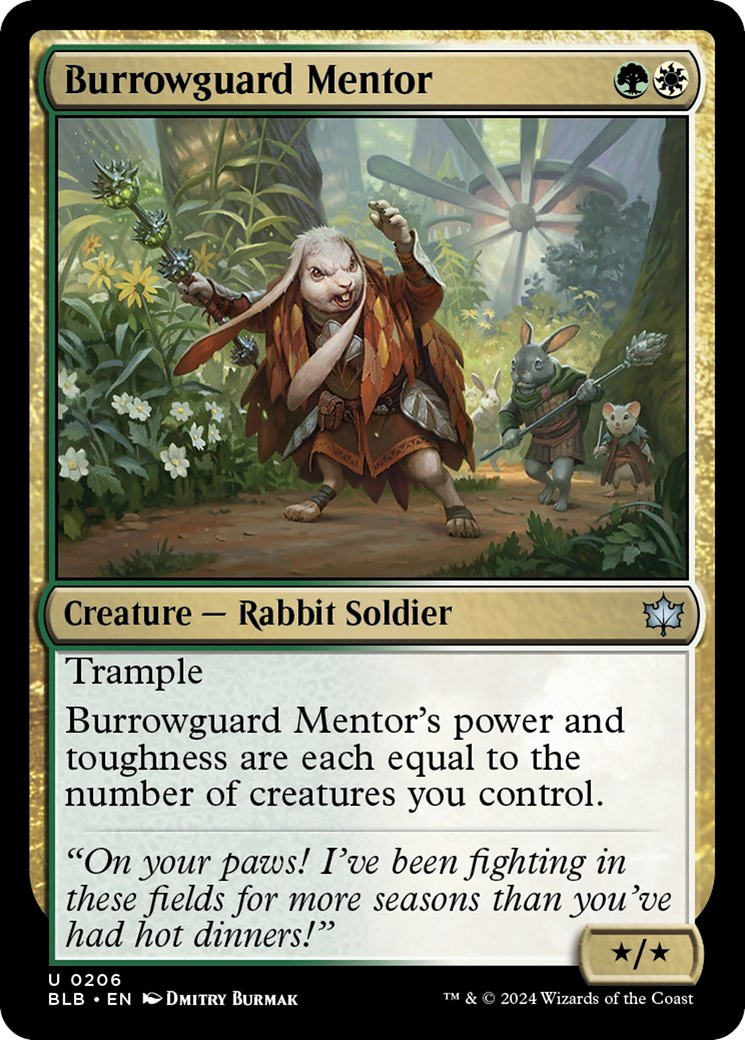 Burrowguard Mentor [Bloomburrow] | Exor Games Summserside