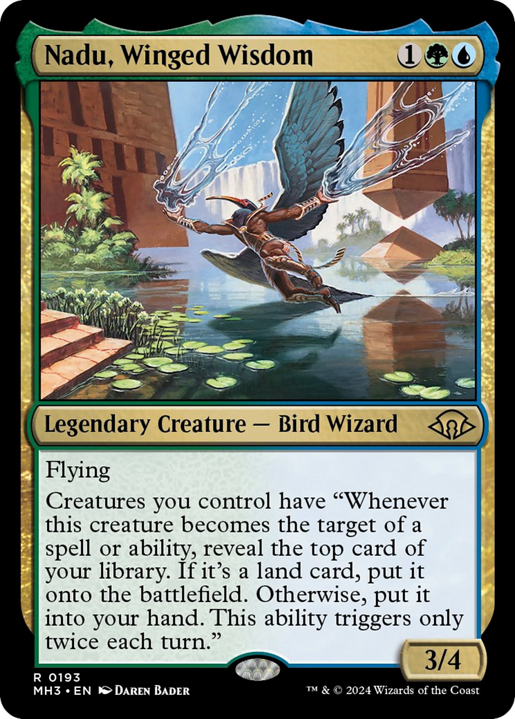 Nadu, Winged Wisdom [Modern Horizons 3] | Exor Games Summserside