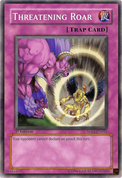 Threatening Roar [5DS1-EN031] Common | Exor Games Summserside