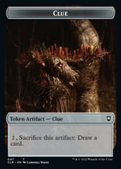 Shapeshifter (022) // Clue Double-Sided Token [Commander Legends: Battle for Baldur's Gate Tokens] | Exor Games Summserside