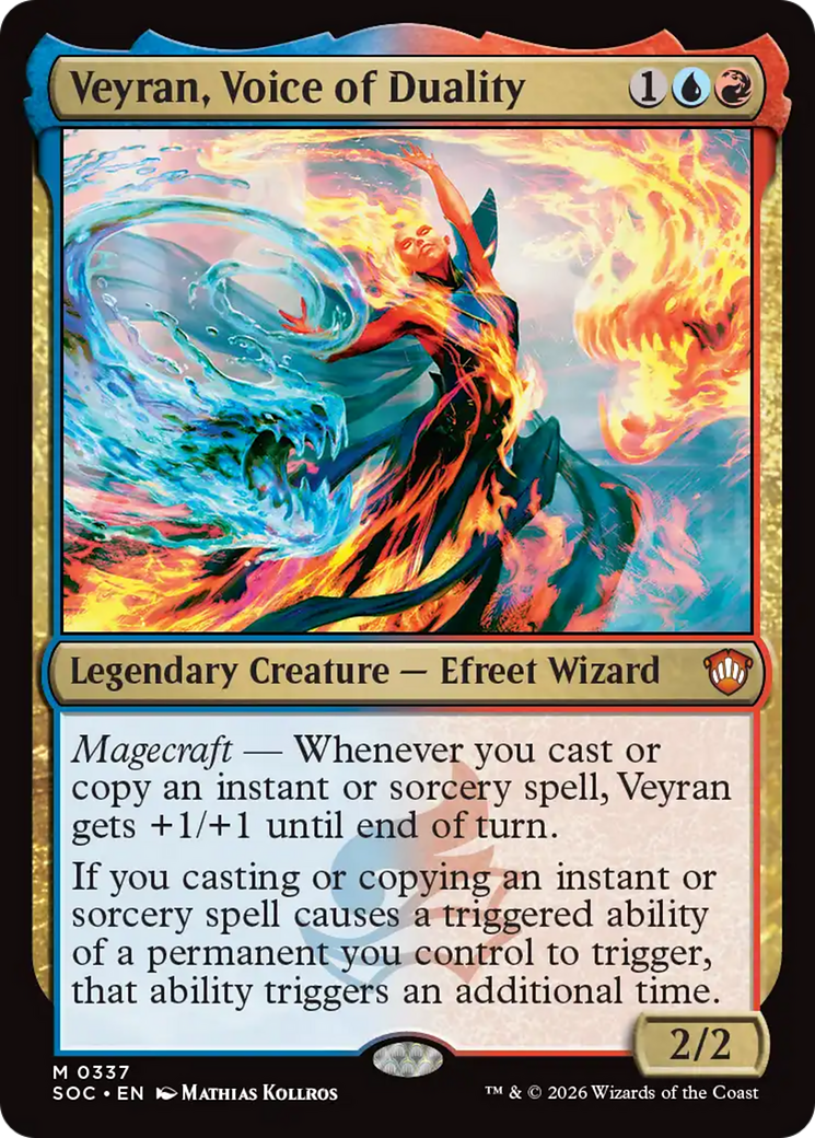 Veyran, Voice of Duality [Secrets of Strixhaven Commander] | Exor Games Summserside