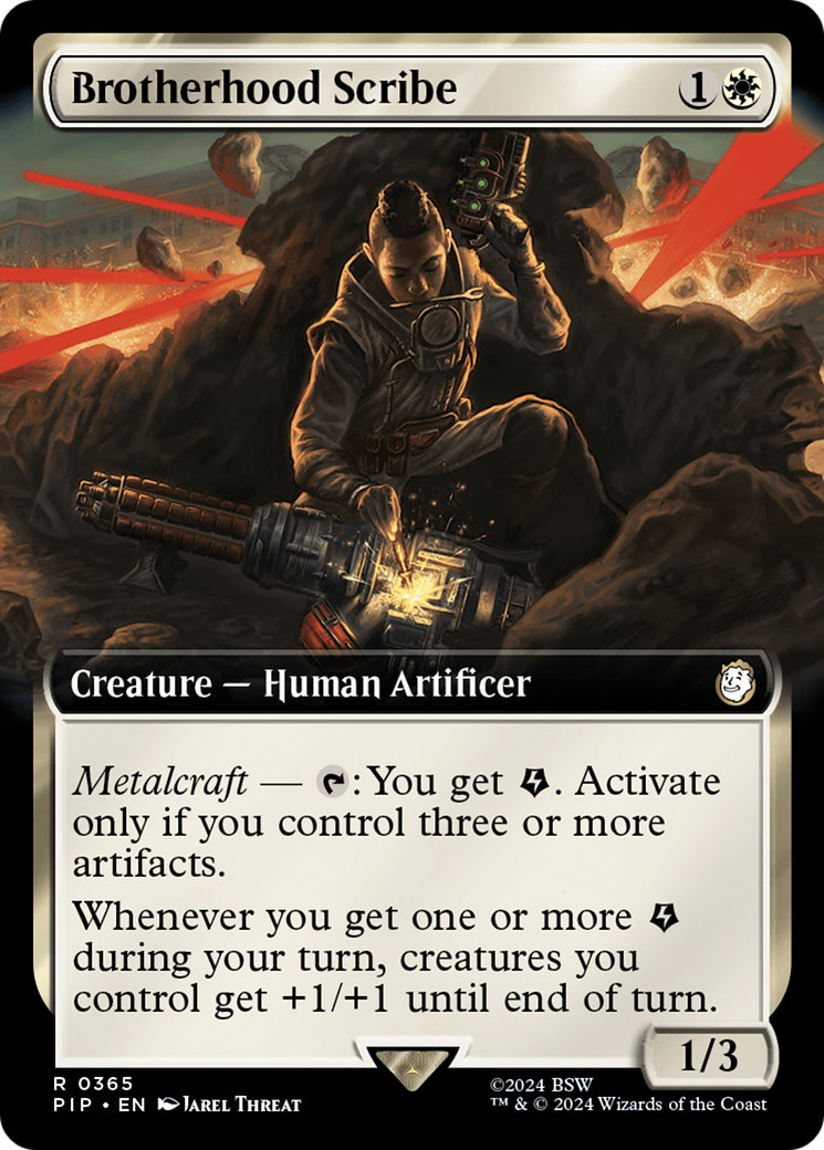 Brotherhood Scribe (Extended Art) [Fallout] | Exor Games Summserside