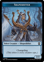 Dragon // Shapeshifter (0008) Double-Sided Token [Modern Horizons 3 Commander Tokens] | Exor Games Summserside