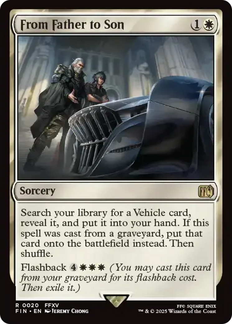 From Father to Son [FINAL FANTASY] | Exor Games Summserside