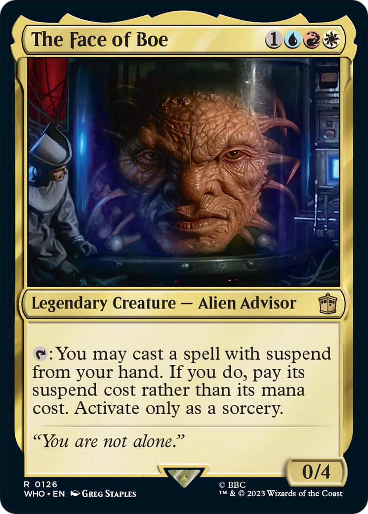 The Face of Boe [Doctor Who] | Exor Games Summserside