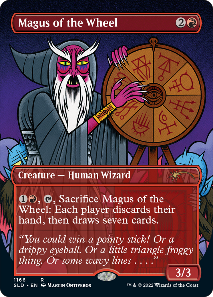 Magus of the Wheel (Borderless) [Secret Lair Drop Series] | Exor Games Summserside