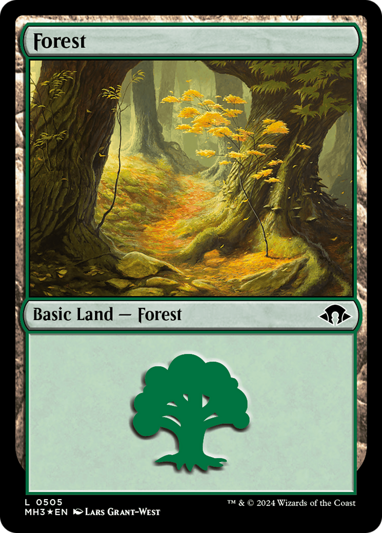 Forest (0505) (Ripple Foil) [Modern Horizons 3] | Exor Games Summserside