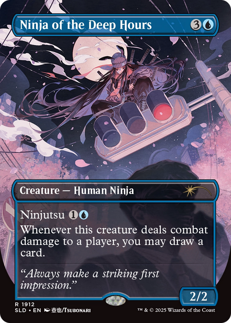 Ninja of the Deep Hours (Rainbow Foil) [Secret Lair Drop Series] | Exor Games Summserside
