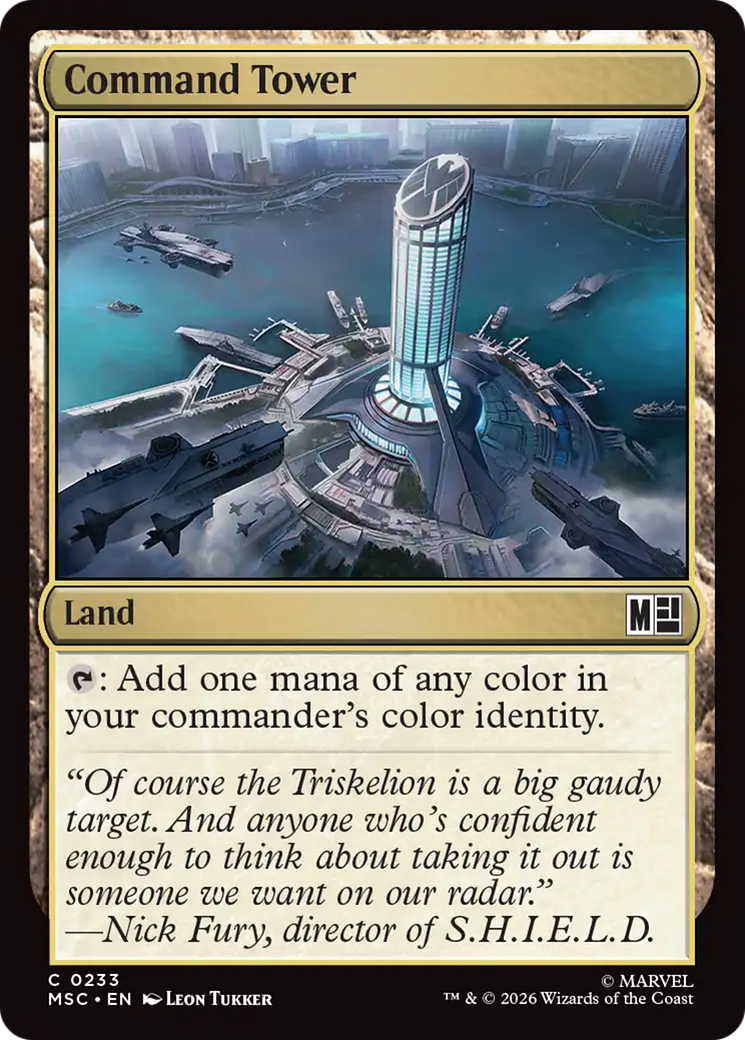 Command Tower [Marvel Super Heroes Commander] | Exor Games Summserside