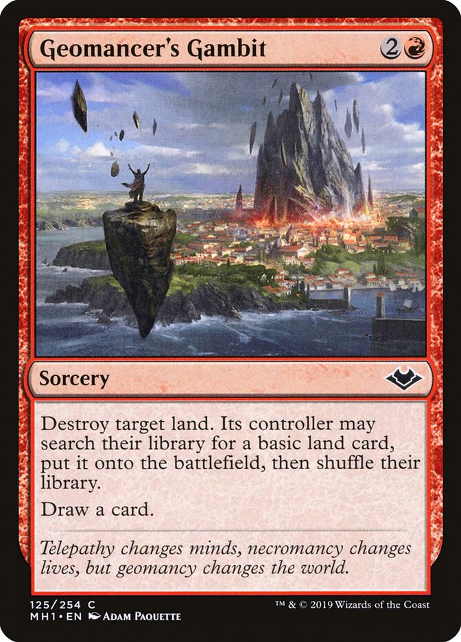 Geomancer's Gambit [Modern Horizons] | Exor Games Summserside