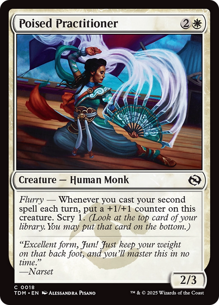 Poised Practitioner [Tarkir: Dragonstorm] | Exor Games Summserside
