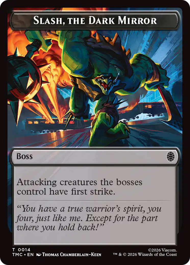 Slash, The Dark Mirror [Teenage Mutant Ninja Turtles Commander Tokens] | Exor Games Summserside