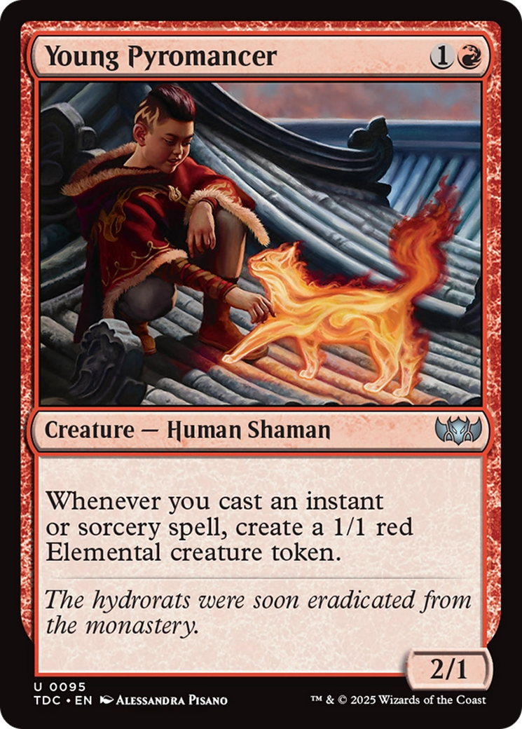 Young Pyromancer [Tarkir: Dragonstorm Commander] | Exor Games Summserside