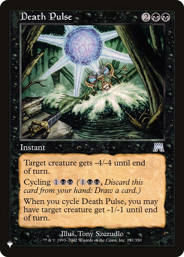 Death Pulse [The List] | Exor Games Summserside
