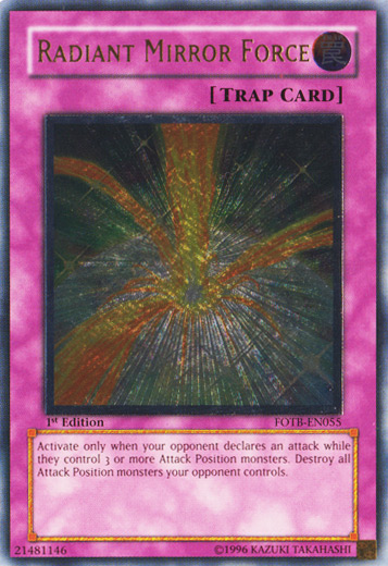 Radiant Mirror Force [FOTB-EN055] Ultimate Rare | Exor Games Summserside