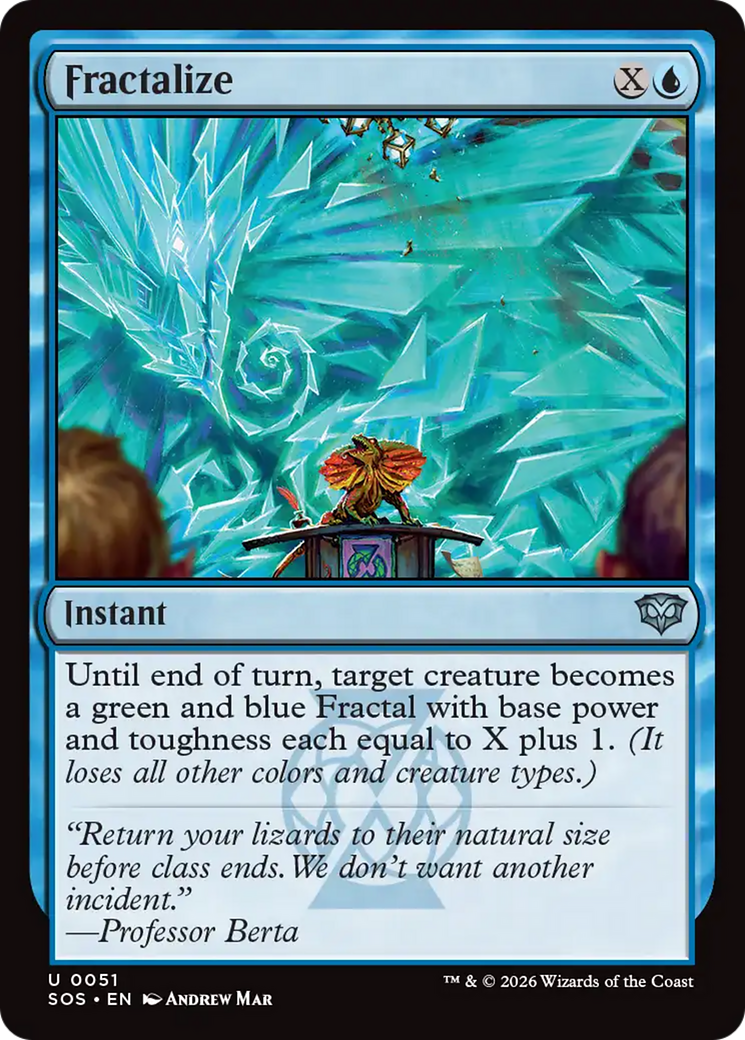 Fractalize [Secrets of Strixhaven] | Exor Games Summserside