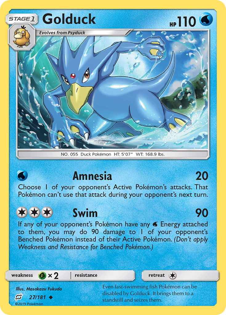 Golduck (27/181) [Sun & Moon: Team Up] | Exor Games Summserside