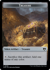 Treasure // Cat (0005) Double-Sided Token [Commander Masters Tokens] | Exor Games Summserside