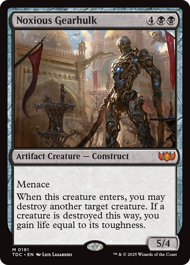 Noxious Gearhulk [Tarkir: Dragonstorm Commander] | Exor Games Summserside
