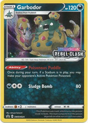 Garbodor (SWSH025) (Staff Prerelease Promo) [Sword & Shield: Black Star Promos] | Exor Games Summserside