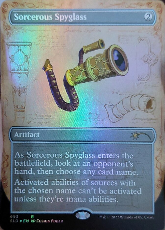 Sorcerous Spyglass (Blueprint) [Secret Lair Drop Promos] | Exor Games Summserside