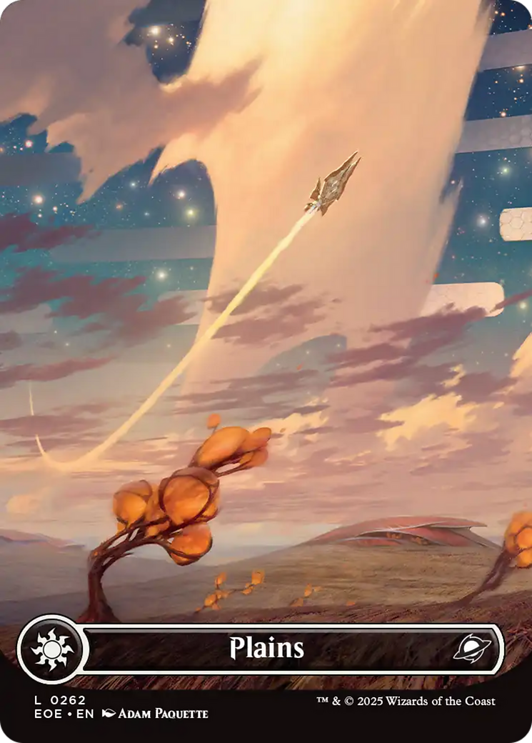 Plains (0262) (Borderless) [Edge of Eternities] | Exor Games Summserside