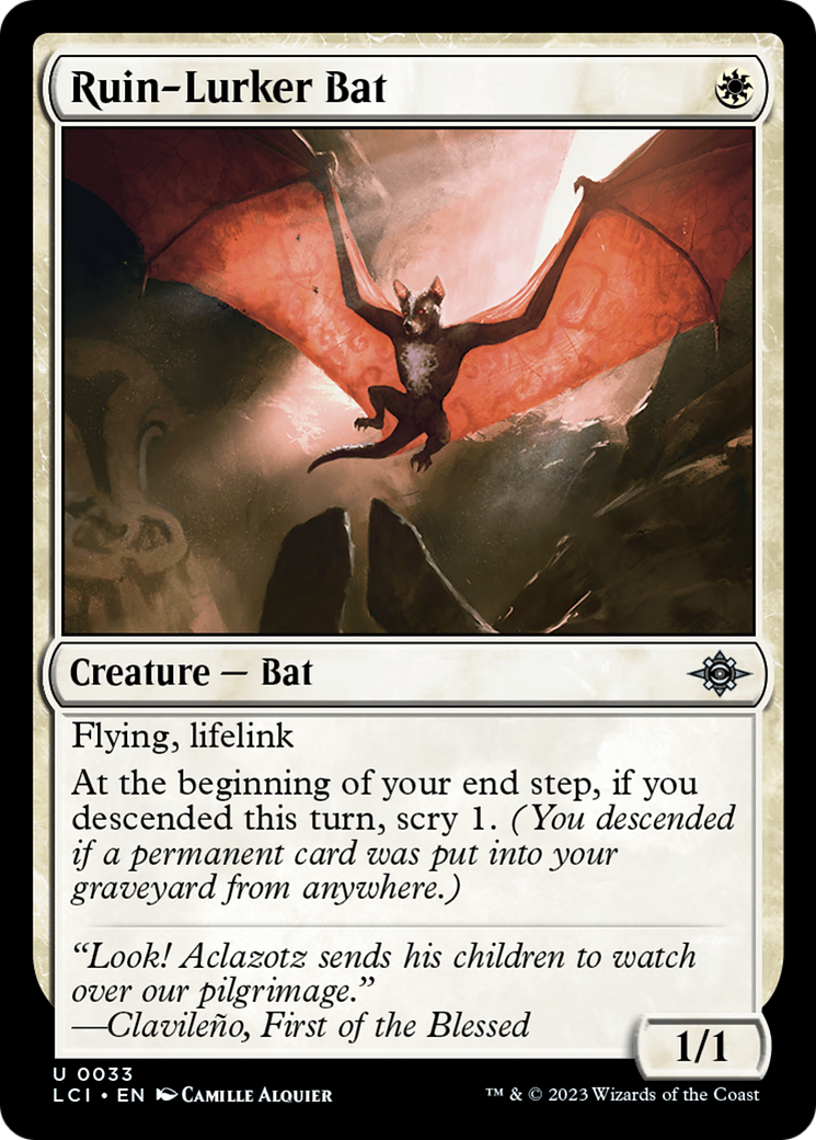 Ruin-Lurker Bat [The Lost Caverns of Ixalan] | Exor Games Summserside