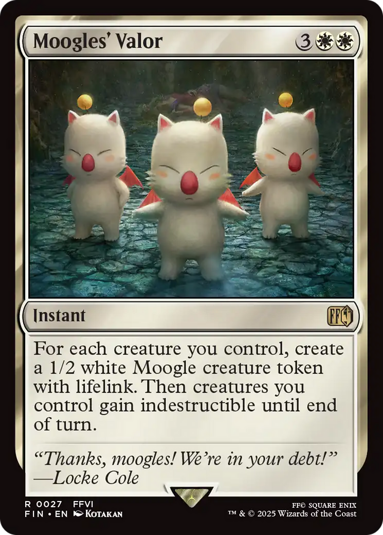 Moogles' Valor [FINAL FANTASY] | Exor Games Summserside