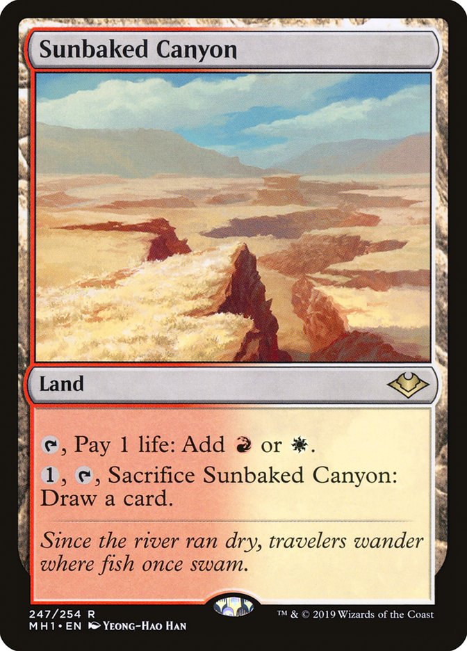 Sunbaked Canyon [Modern Horizons] | Exor Games Summserside