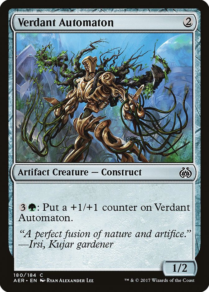 Verdant Automaton [Aether Revolt] | Exor Games Summserside