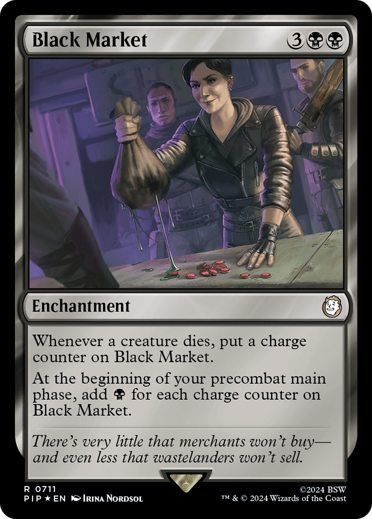 Black Market (Surge Foil) [Fallout] | Exor Games Summserside