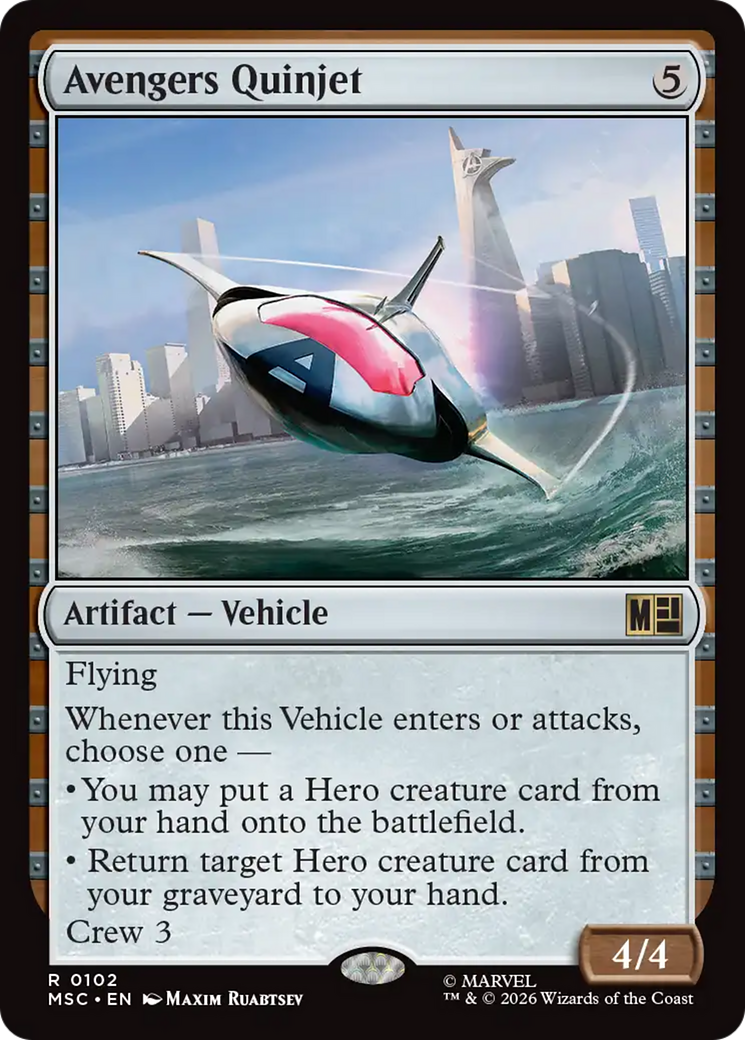 Avengers Quinjet [Marvel Super Heroes Commander] | Exor Games Summserside