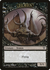 Angel // Demon Double-Sided Token [Avacyn Restored Tokens] | Exor Games Summserside