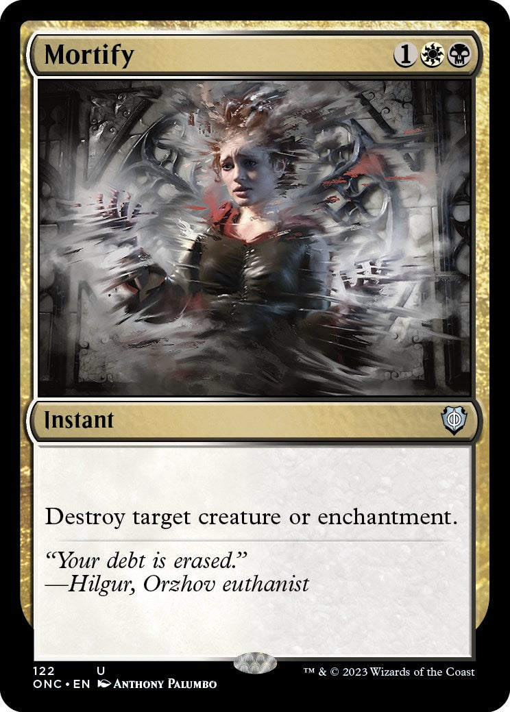Mortify [Phyrexia: All Will Be One Commander] | Exor Games Summserside