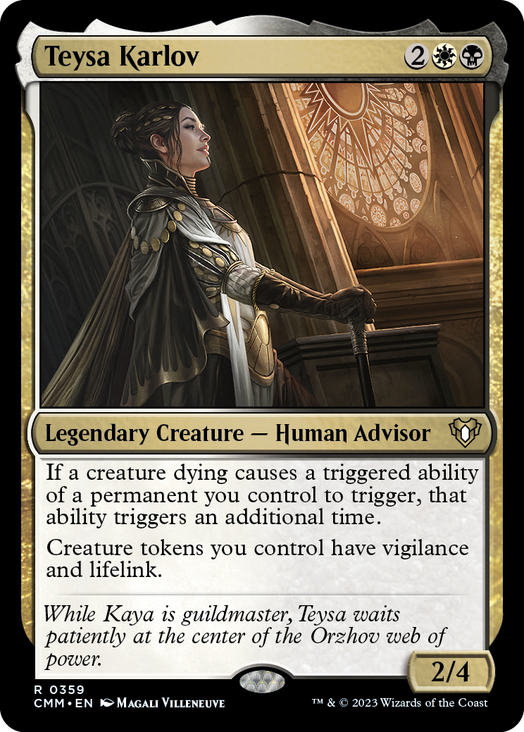 Teysa Karlov [Commander Masters] | Exor Games Summserside