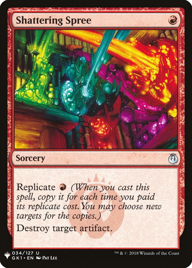 Shattering Spree [Mystery Booster] | Exor Games Summserside