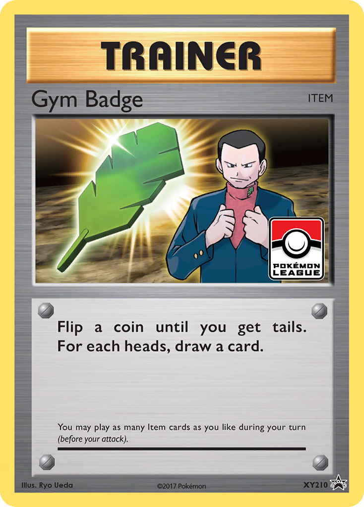 Gym Badge (XY210) (Giovanni) [XY: Black Star Promos] | Exor Games Summserside