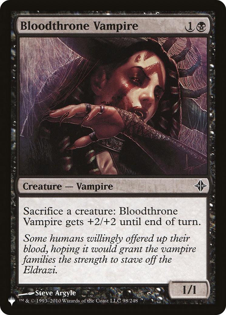 Bloodthrone Vampire [The List] | Exor Games Summserside