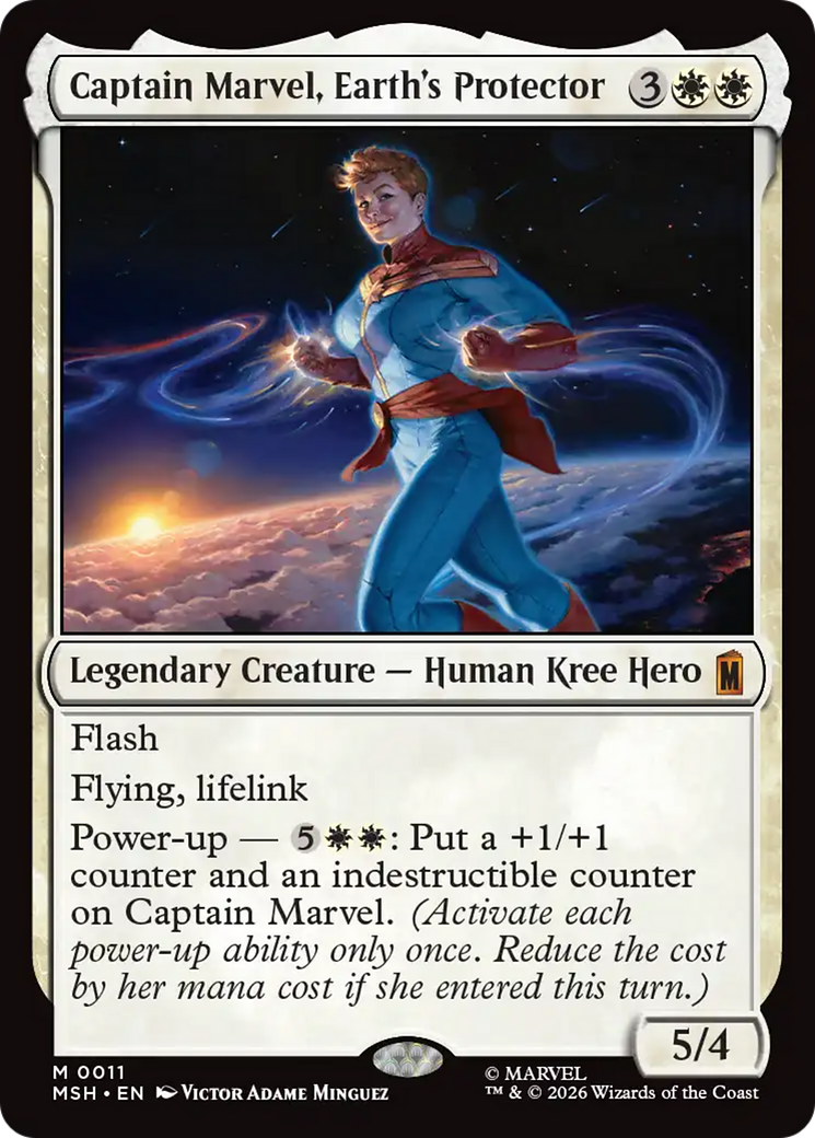 Captain Marvel, Earth's Protector [Marvel Super Heroes] | Exor Games Summserside