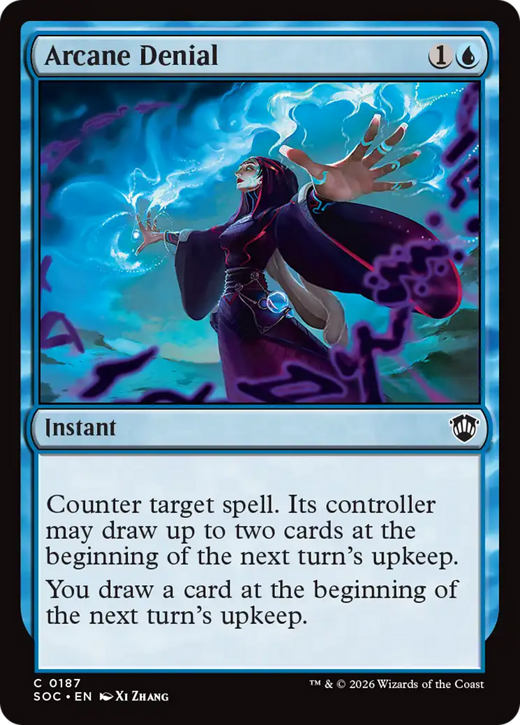 Arcane Denial [Secrets of Strixhaven Commander] | Exor Games Summserside
